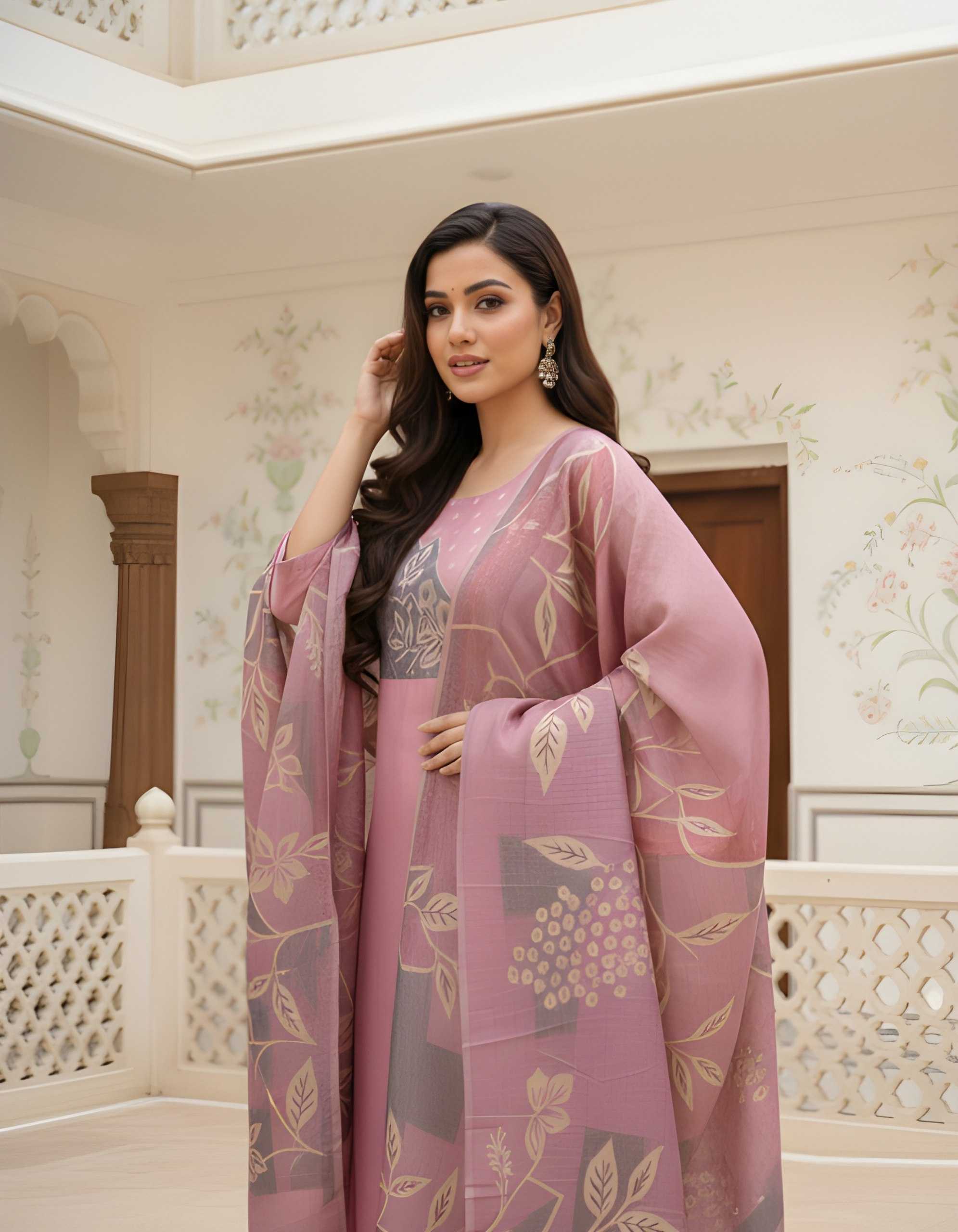 YNF Wholesale Heavy Roman Silk Printed Kurtis KESH559 6004 | Surat Manufacturer