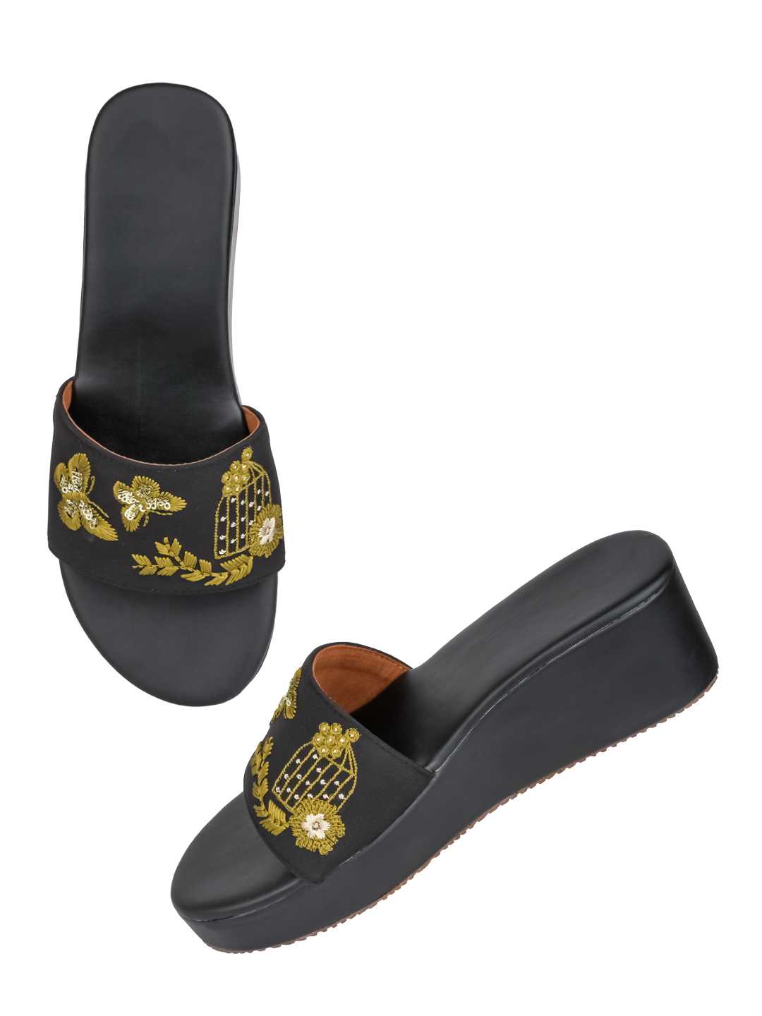 YNF Wholesale Heavy Roman Silk Casual Ethnic Footwear KESH641 JASMIN | Surat Manufacturer