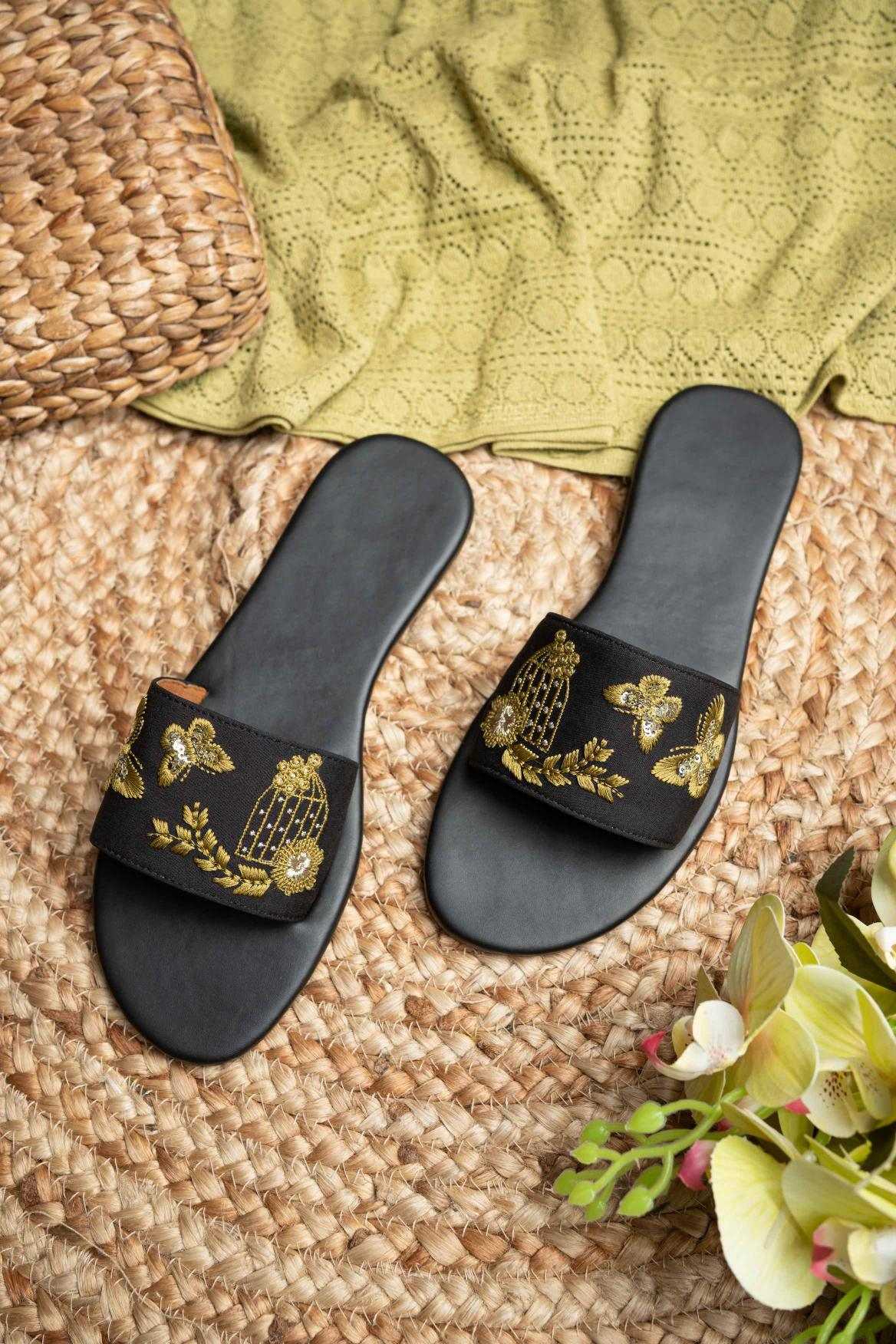 YNF Wholesale Heavy Roman Silk Casual Ethnic Footwear KESH641 NAYRA | Surat Manufacturer