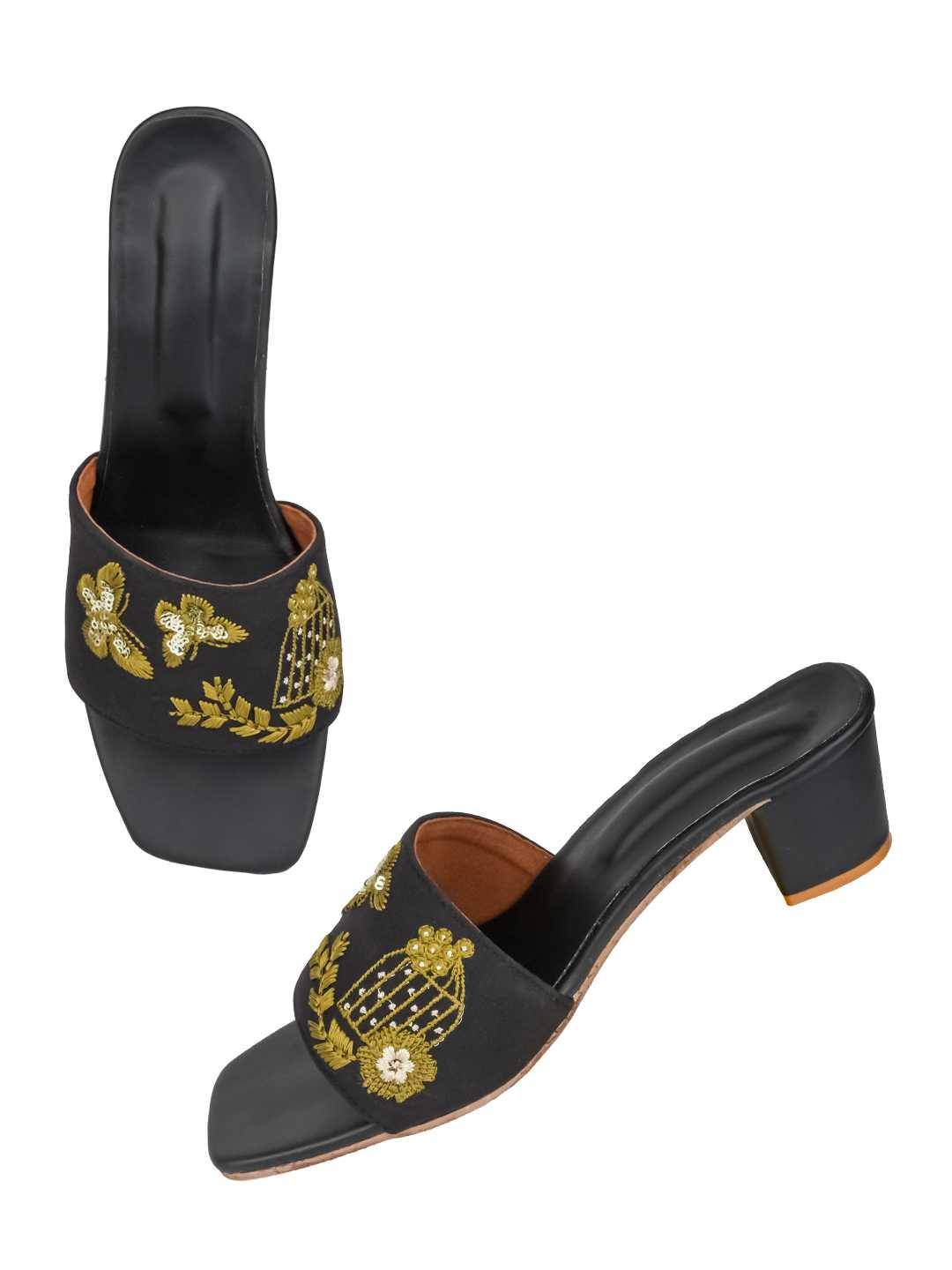 YNF Wholesale Heavy Roman Silk Casual Ethnic Footwear KESH641 POLLI | Surat Manufacturer