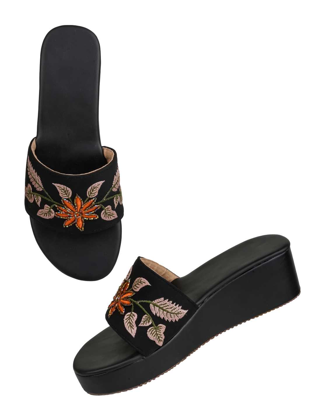 YNF Wholesale Heavy Roman Silk Casual Ethnic Footwear KESH641 SANJUM | Surat Manufacturer
