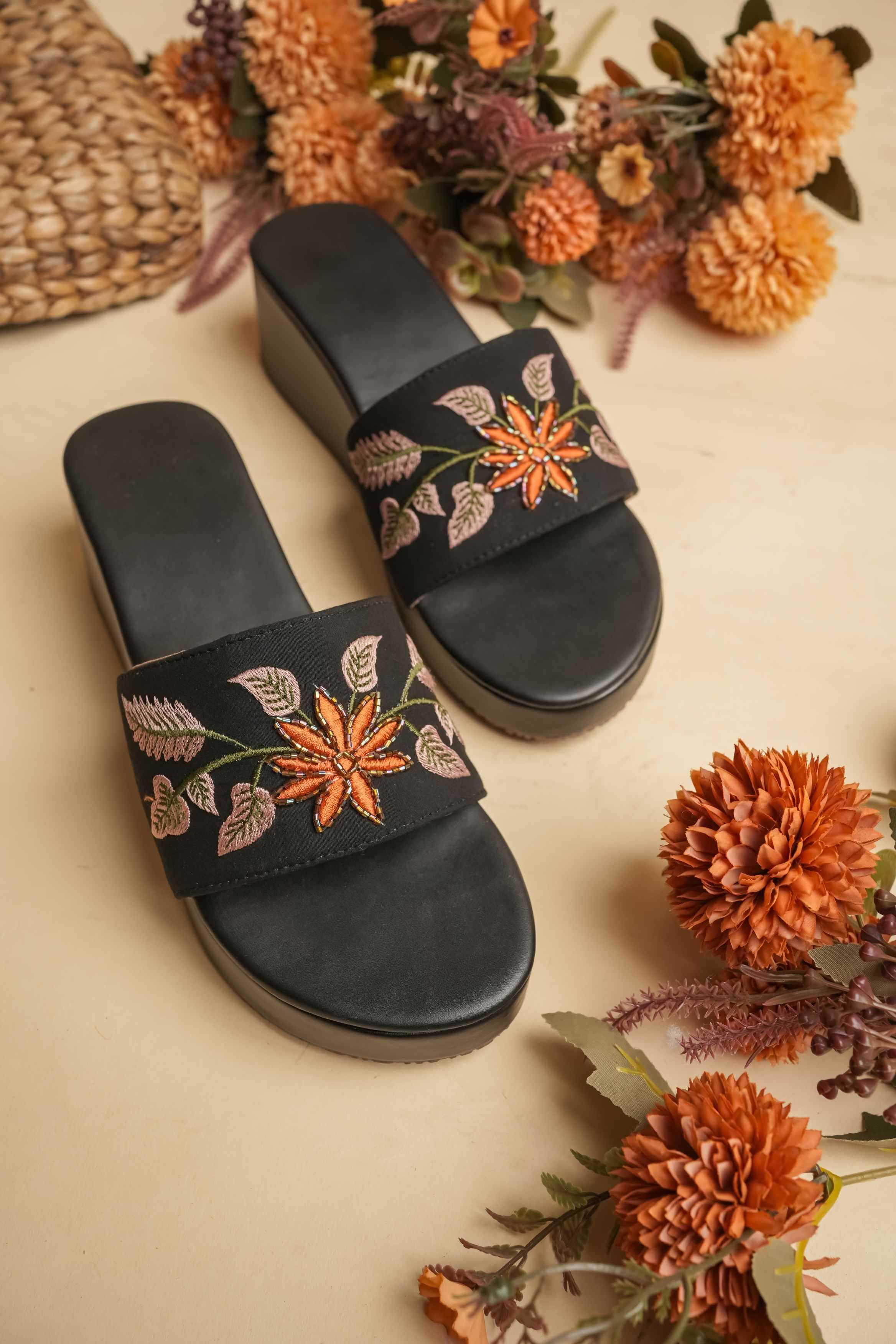 YNF Wholesale Heavy Roman Silk Casual Ethnic Footwear KESH641 SANJUM | Surat Manufacturer
