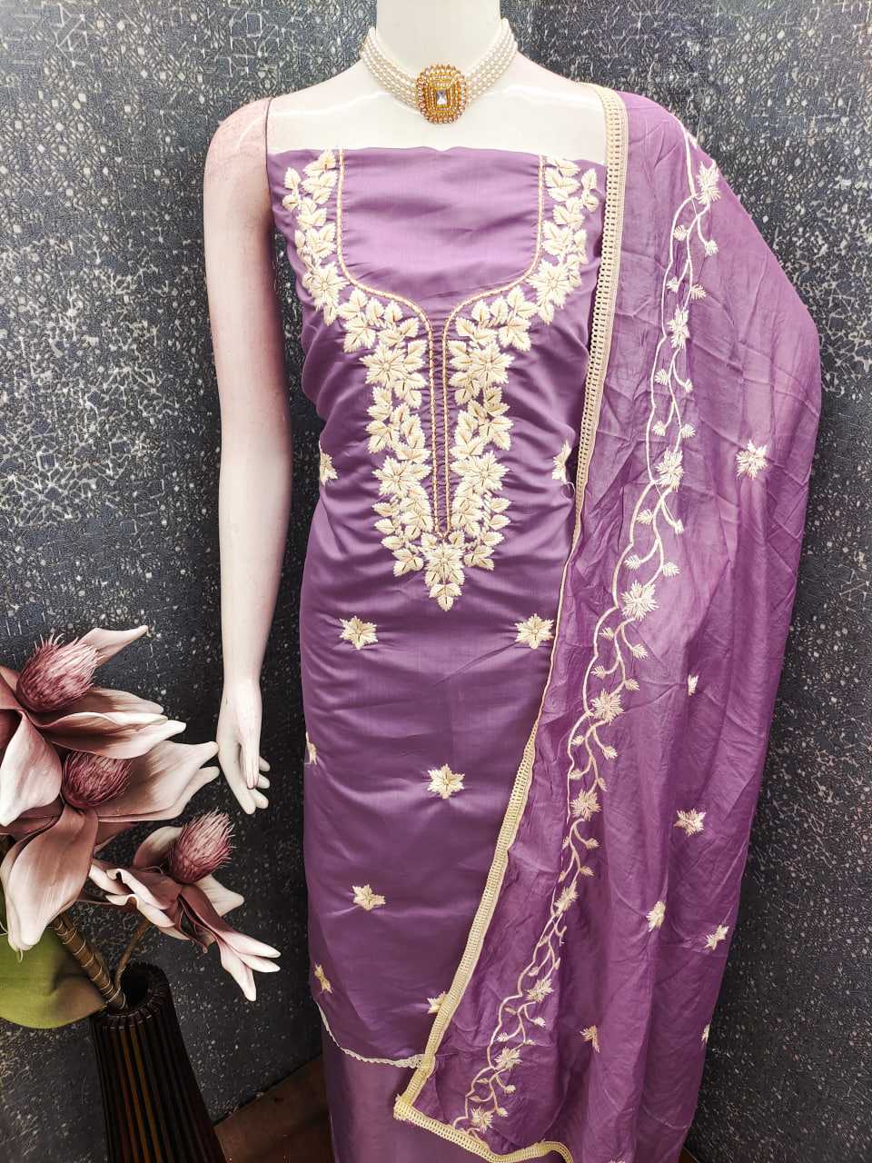 YNF Wholesale Heavy Roman Silk Embroidery Suits KESH648 1536 | Surat Manufacturer
