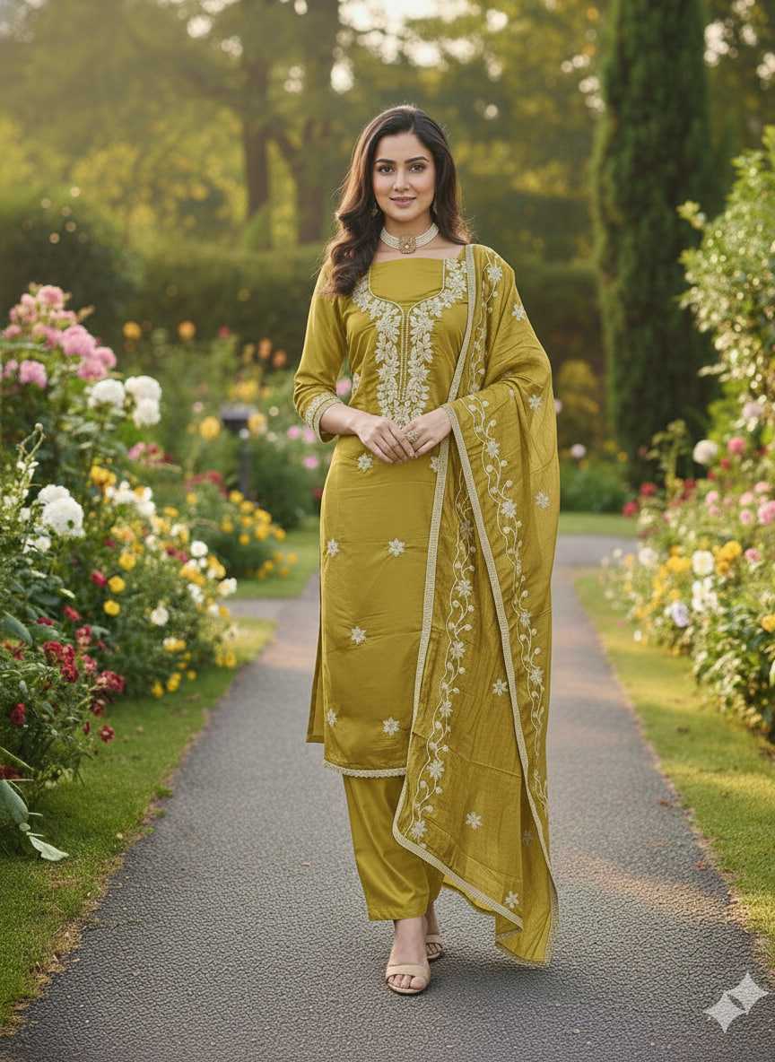 YNF Wholesale Heavy Roman Silk Embroidery Suits KESH648 1536 | Surat Manufacturer