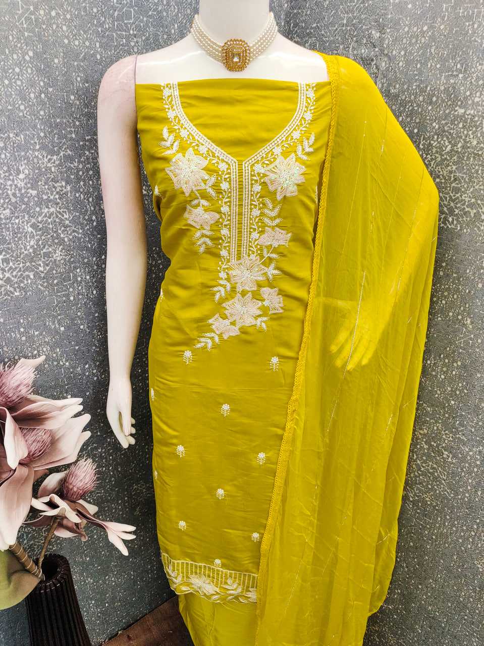 YNF Wholesale Heavy Roman Silk Embroidery Suits KESH648 1537 | Surat Manufacturer