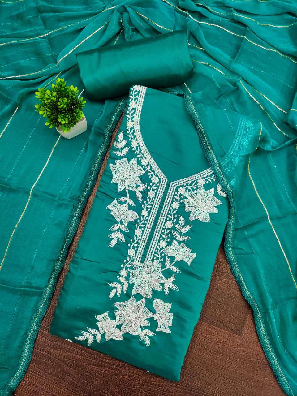 YNF Wholesale Heavy Roman Silk Embroidery Suits KESH648 1537 | Surat Manufacturer