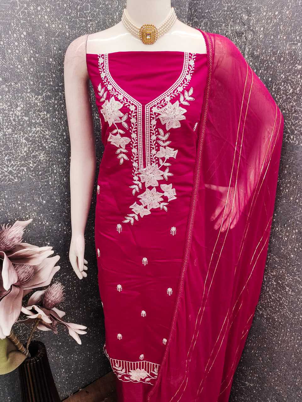 YNF Wholesale Heavy Roman Silk Embroidery Suits KESH648 1537 | Surat Manufacturer