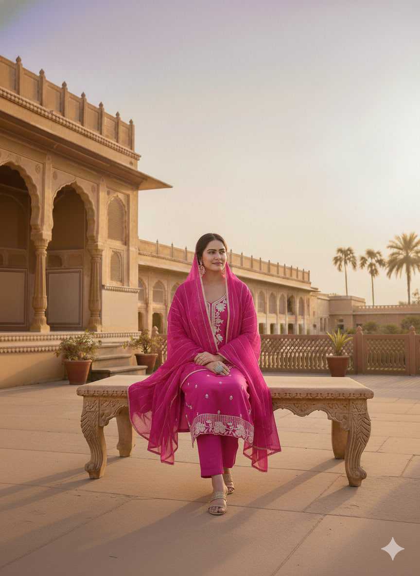YNF Wholesale Heavy Roman Silk Embroidery Suits KESH648 1537 | Surat Manufacturer