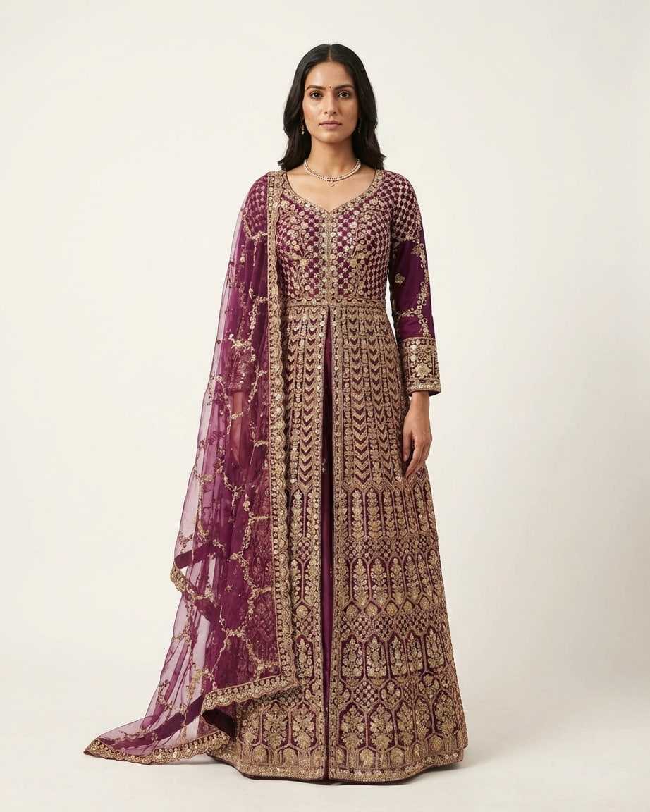 YNF Wholesale Heavy Silk Bridal Lehenga KESH579 G81 | Surat Manufacturer