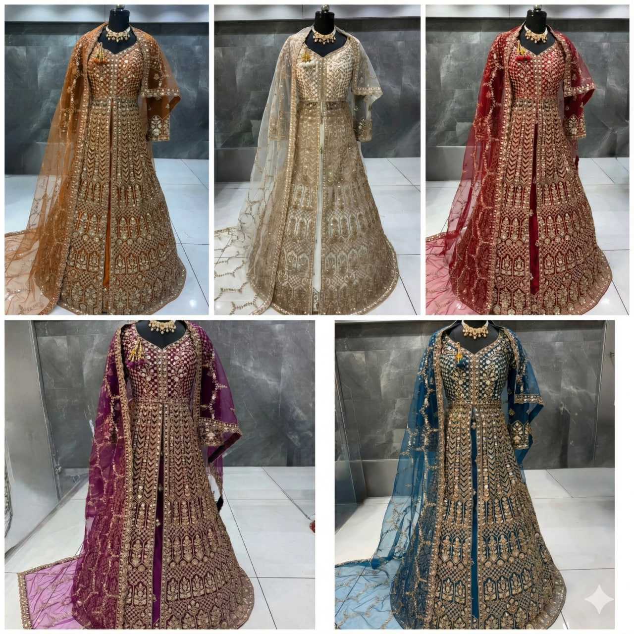 YNF Wholesale Heavy Silk Bridal Lehenga KESH579 G81 | Surat Manufacturer