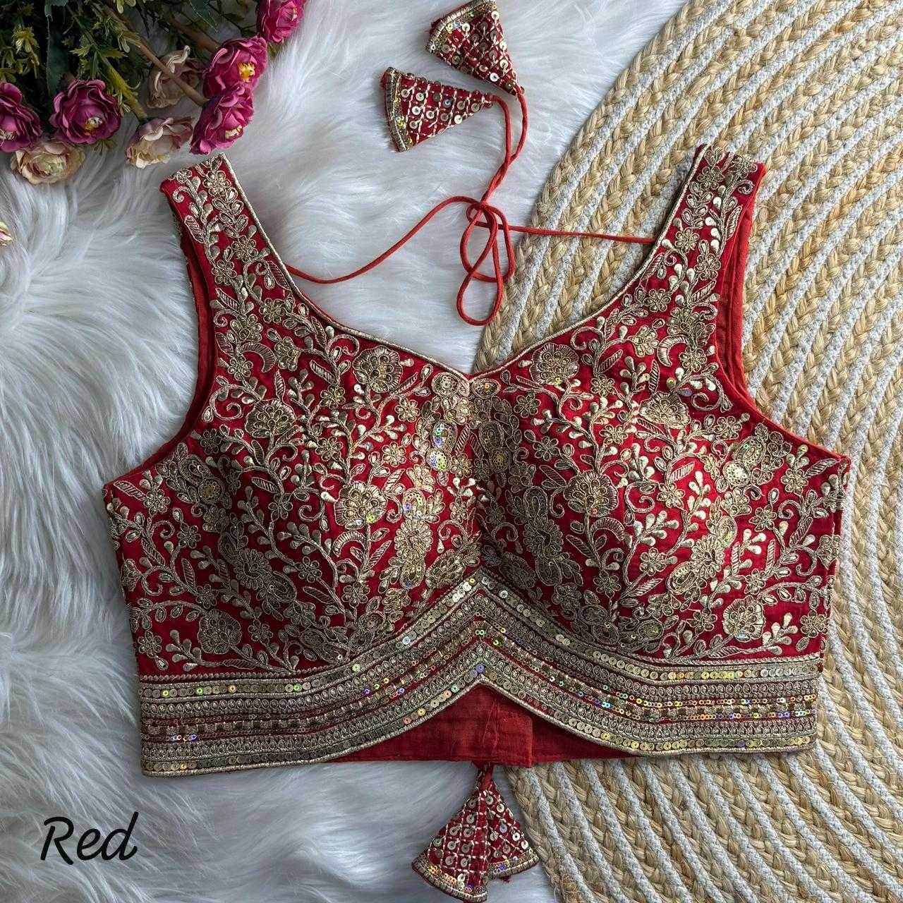 YNF Wholesale Italian Silk Designer Blouse KESH111 Italian Silk | Surat Manufacturer