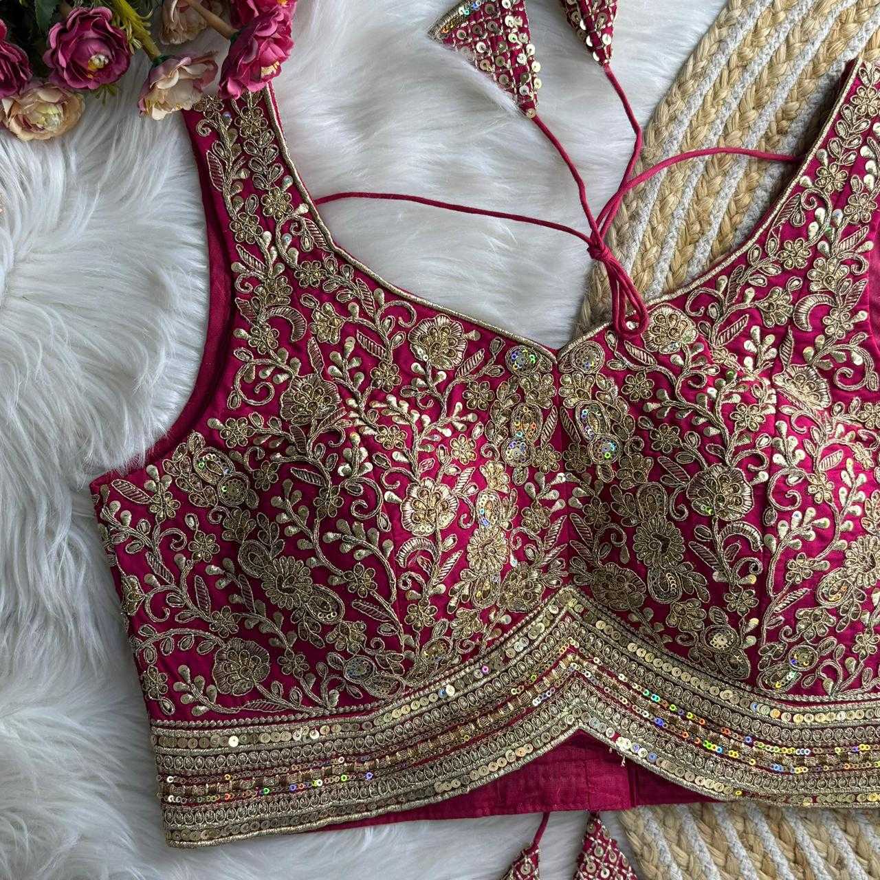 YNF Wholesale Italian Silk Designer Blouse KESH111 Italian Silk | Surat Manufacturer