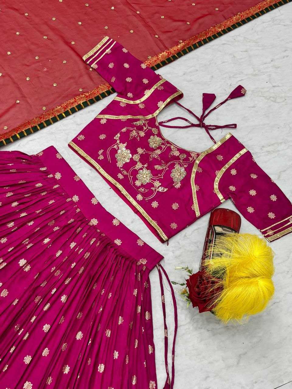 YNF Wholesale Jacquard Embroidered Lehenga KESH496 576 | Surat Manufacturer