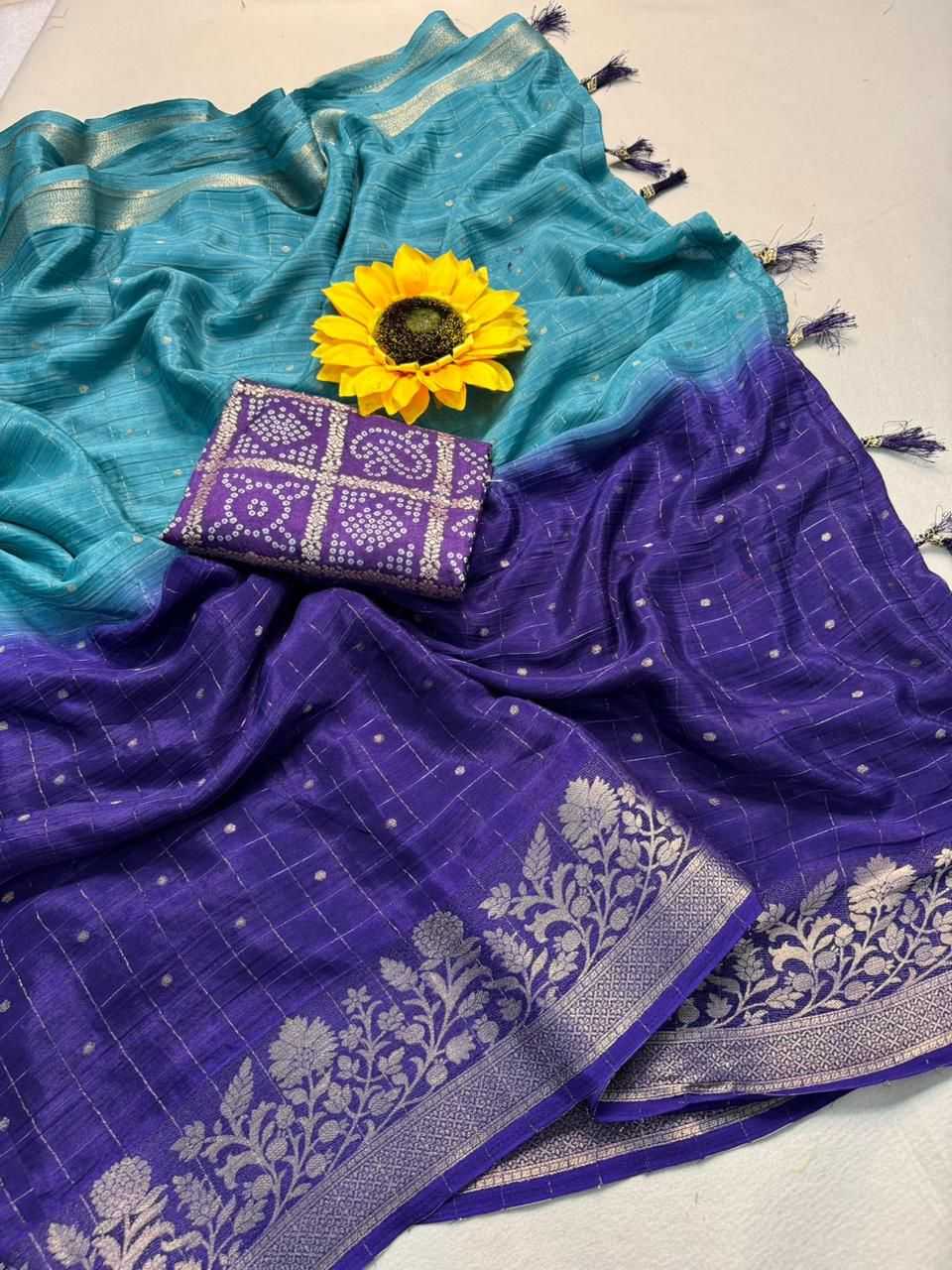 YNF Wholesale Jacquard Lace Border Sarees KESH576 043 | Surat Manufacturer