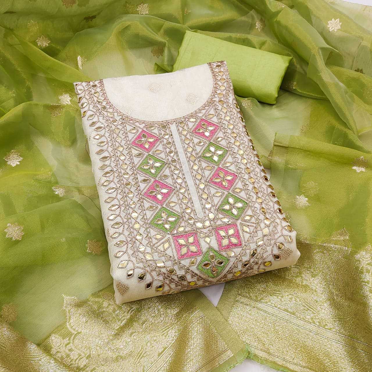 YNF Wholesale Jacquard Embroidery Suits KESH648 1513 | Surat Manufacturer