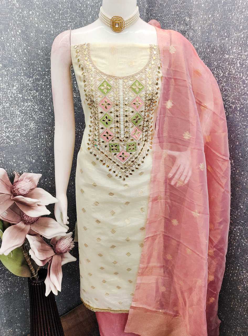 YNF Wholesale Jacquard Embroidery Suits KESH648 1513 | Surat Manufacturer