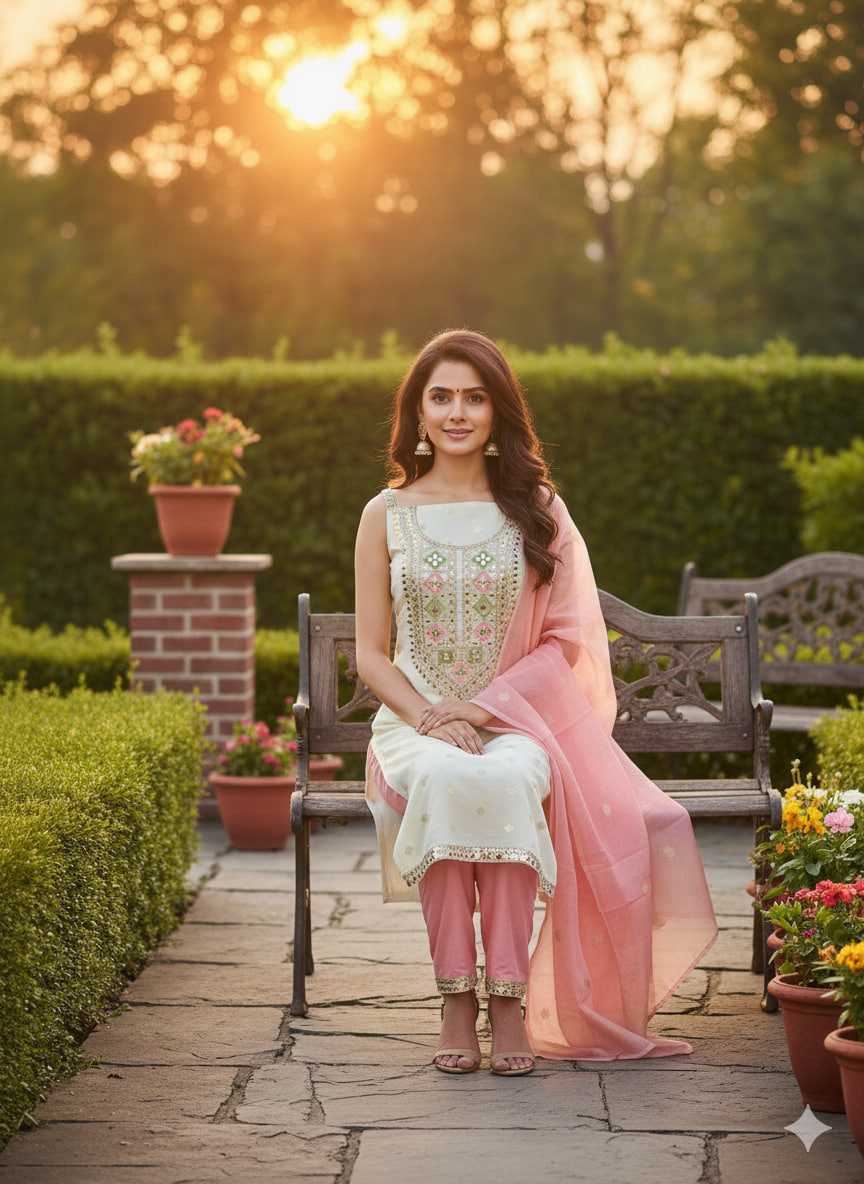 YNF Wholesale Jacquard Embroidery Suits KESH648 1513 | Surat Manufacturer