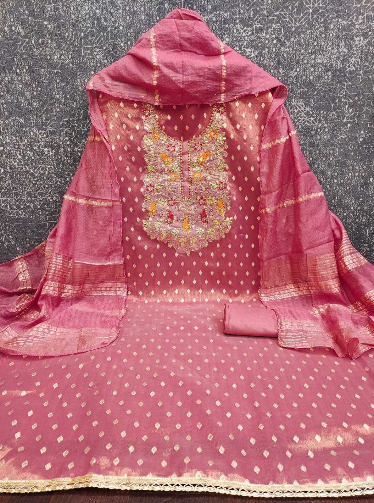 YNF Wholesale Jacquard Suit Material KESH648 1520 | Surat Manufacturer