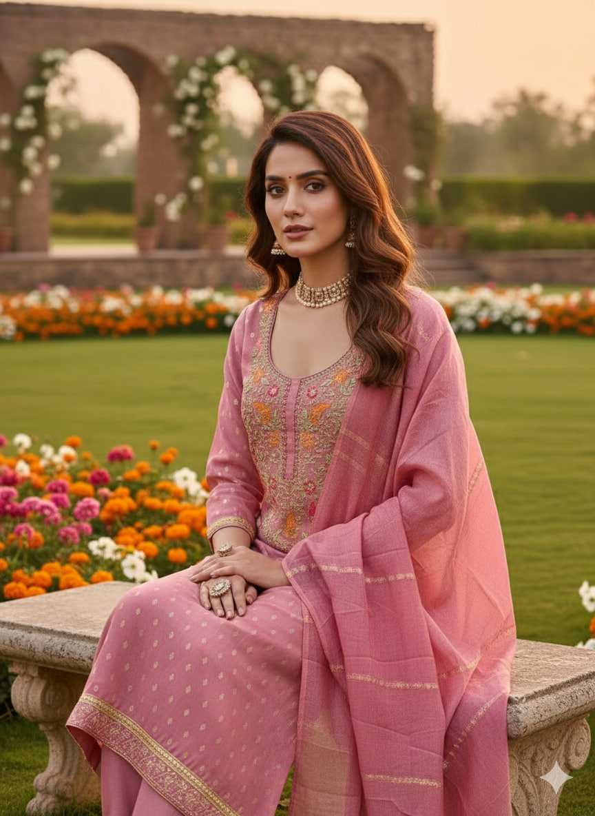 YNF Wholesale Jacquard Suit Material KESH648 1520 | Surat Manufacturer