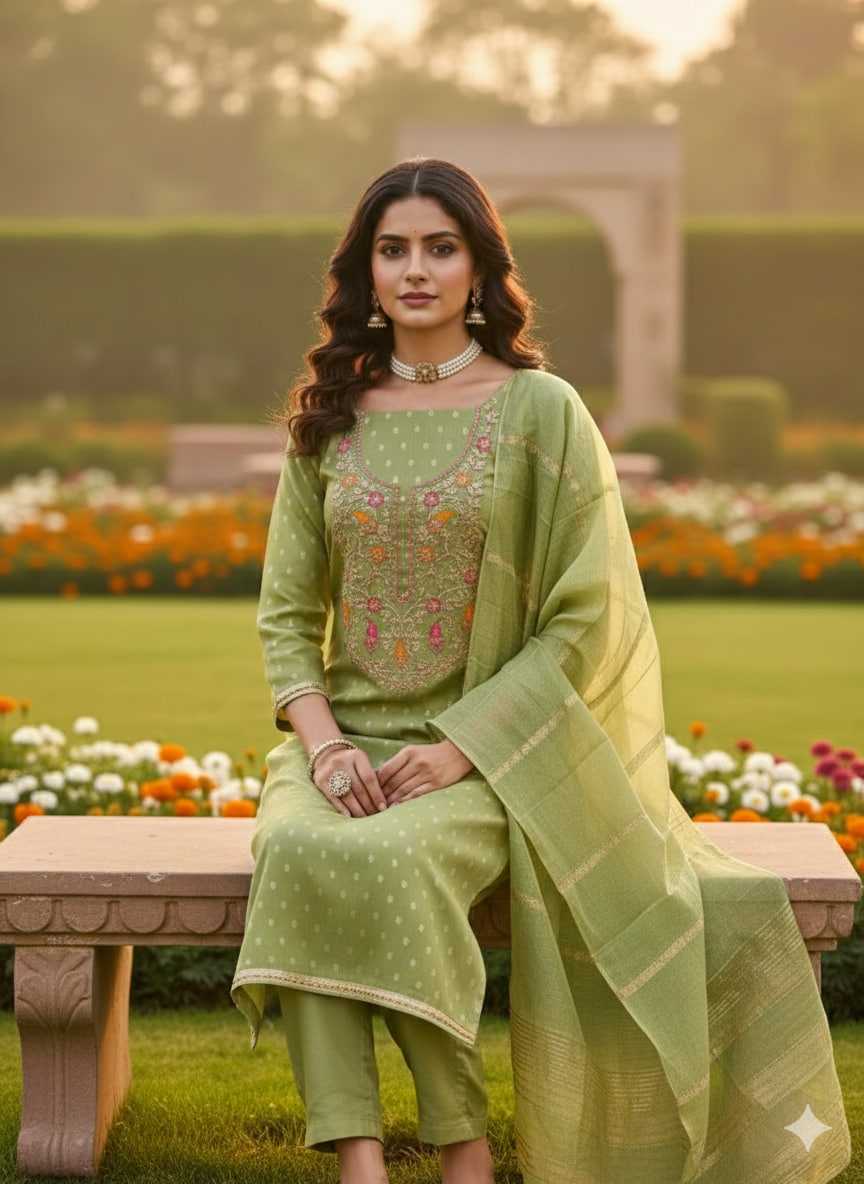 YNF Wholesale Jacquard Suit Material KESH648 1520 | Surat Manufacturer