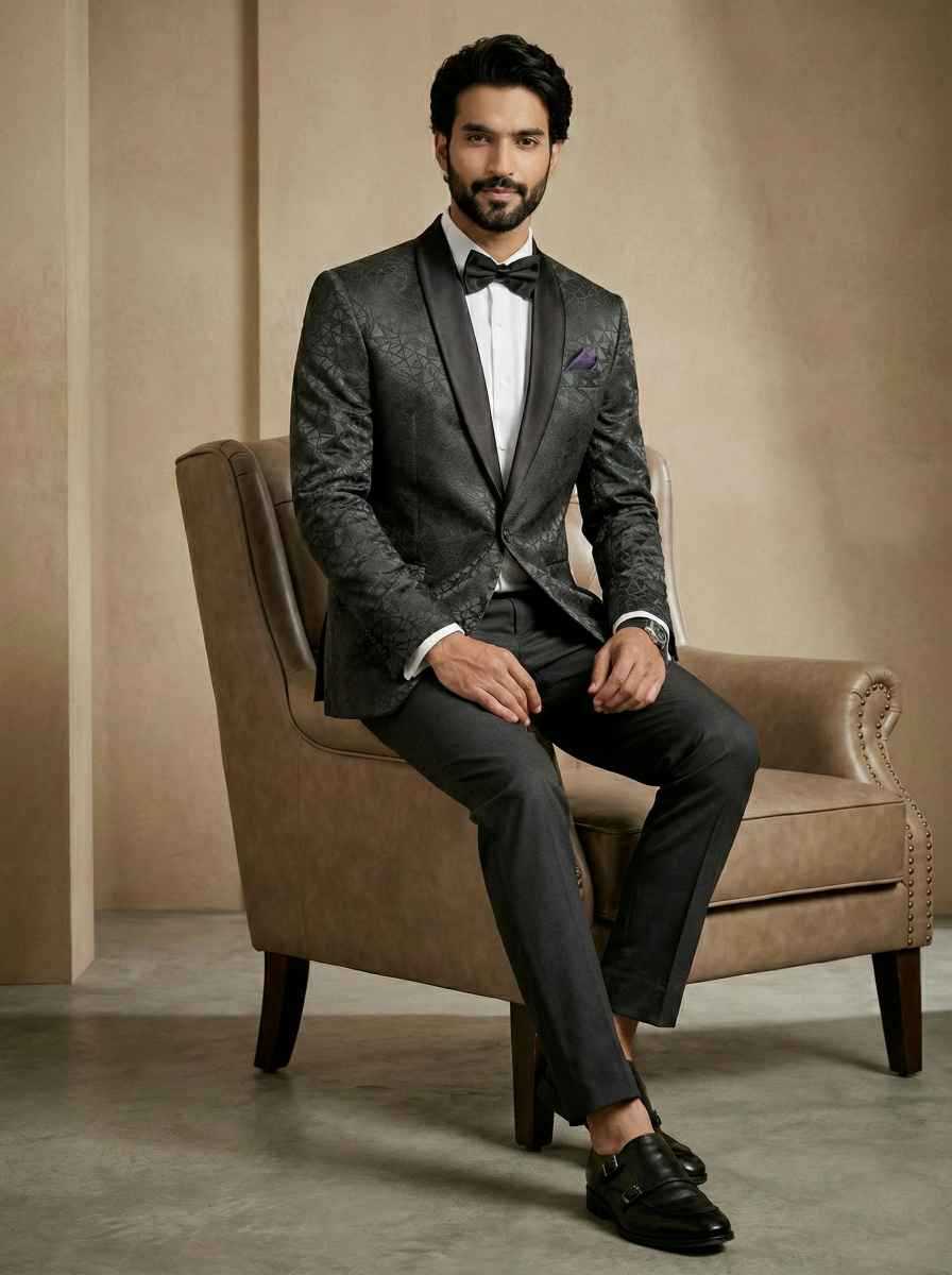 YNF Wholesale Jacquard Tuxedo Suits RIN223 Series 5090 to 5098 | Surat Manufacturer