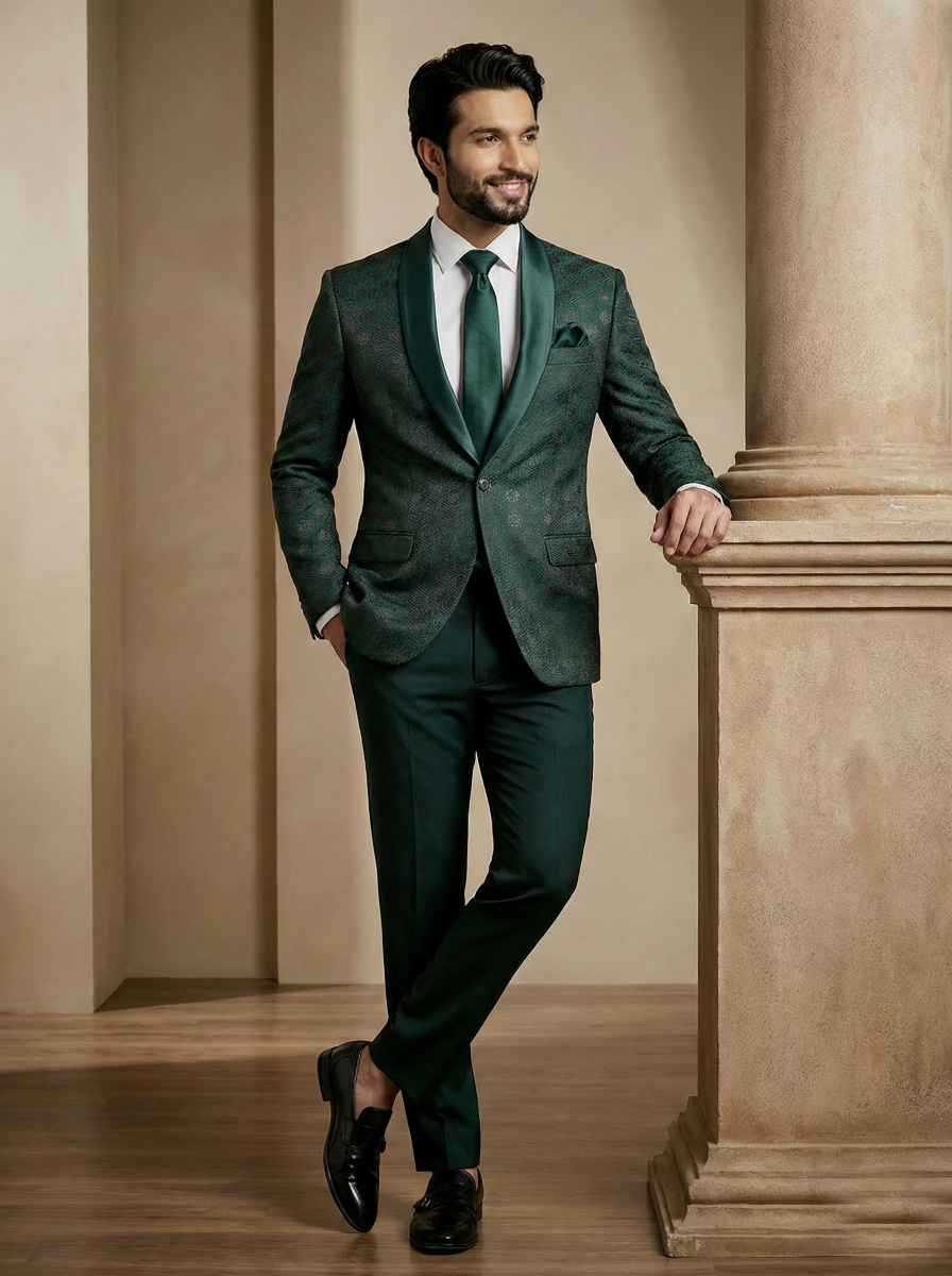 YNF Wholesale Jacquard Tuxedo Suits RIN223 Series 5090 to 5098 | Surat Manufacturer
