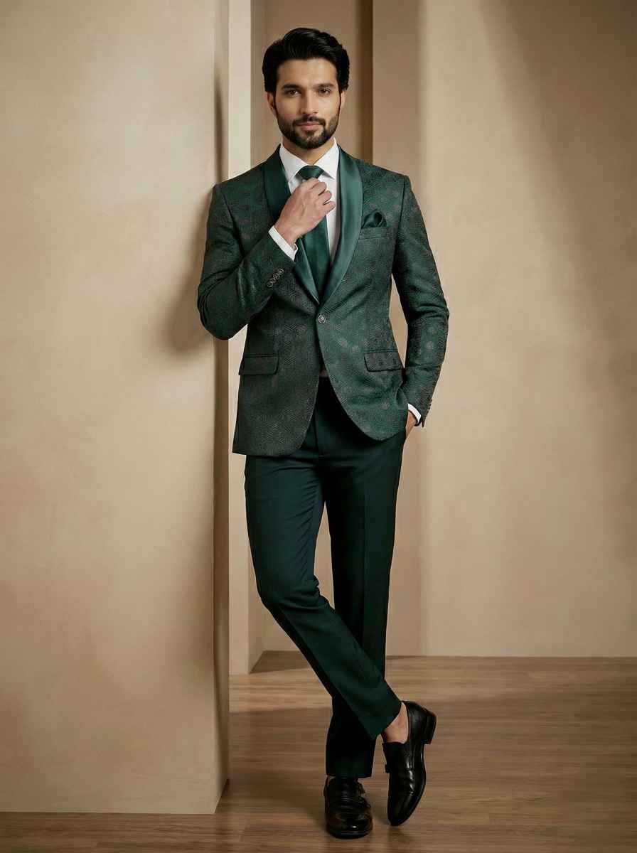 YNF Wholesale Jacquard Tuxedo Suits RIN223 Series 5090 to 5098 | Surat Manufacturer