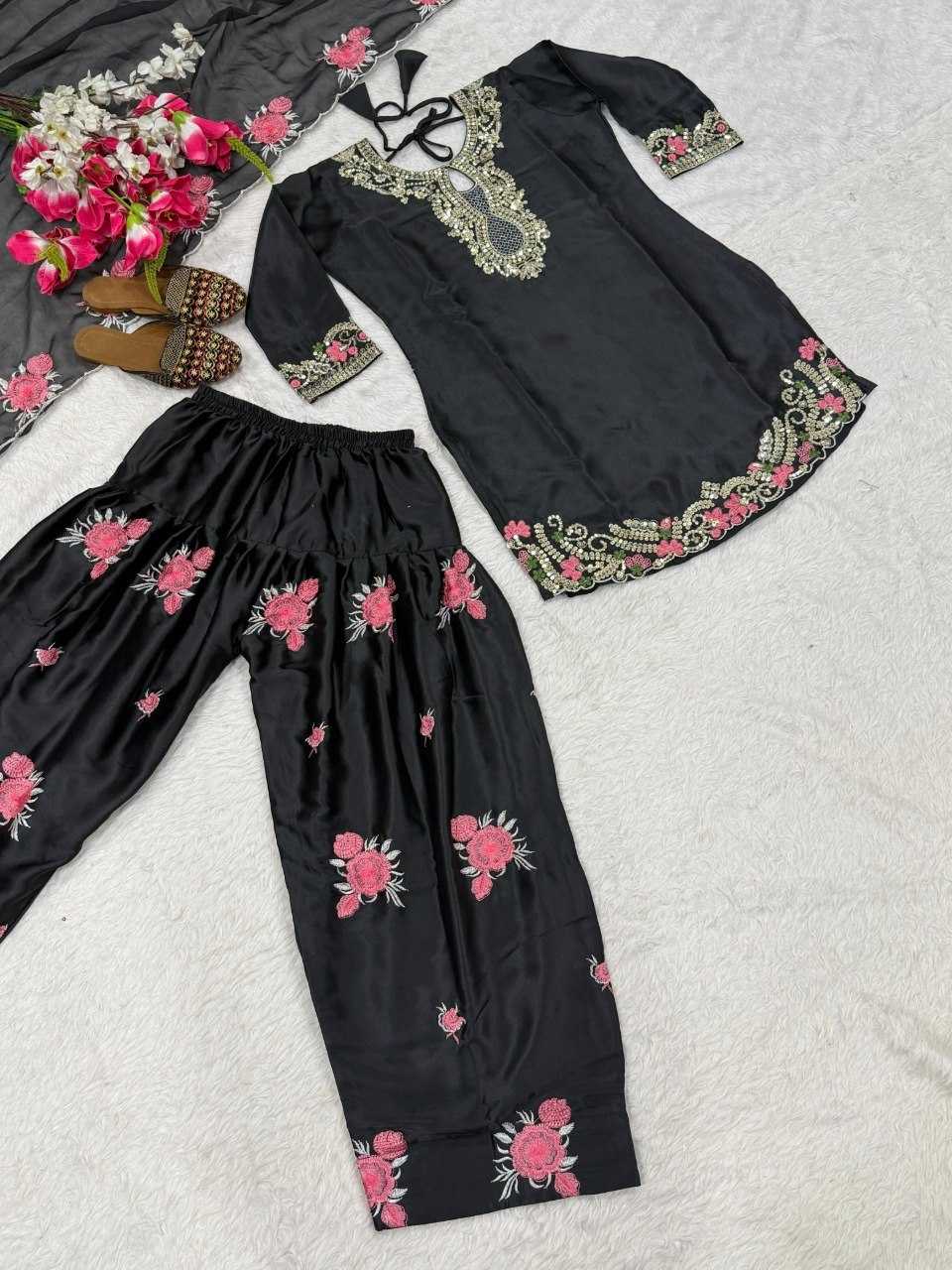 YNF Wholesale Japan Sartin Ladies Suits KESH502 MMf-1125 | Surat Manufacturer