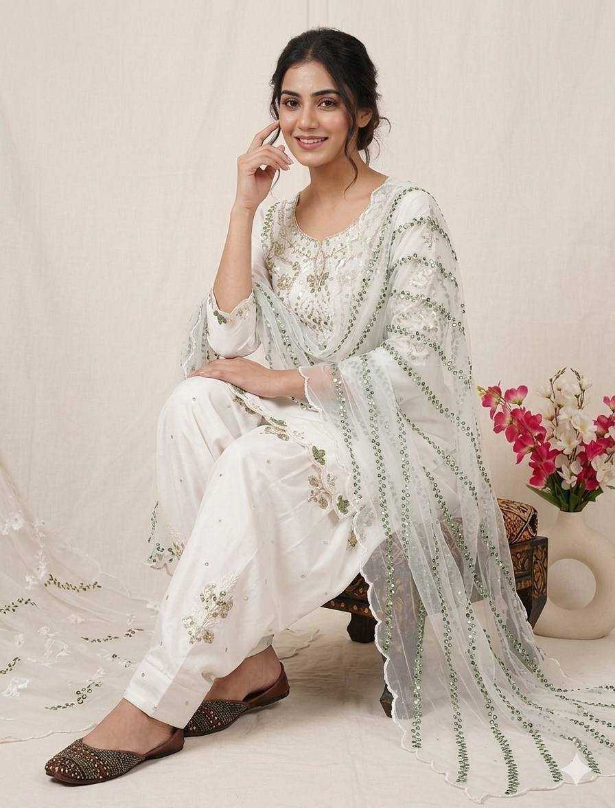 YNF Wholesale Japan Sartin Sharara Salwar Suits KESH515 1279 | Surat Manufacturer