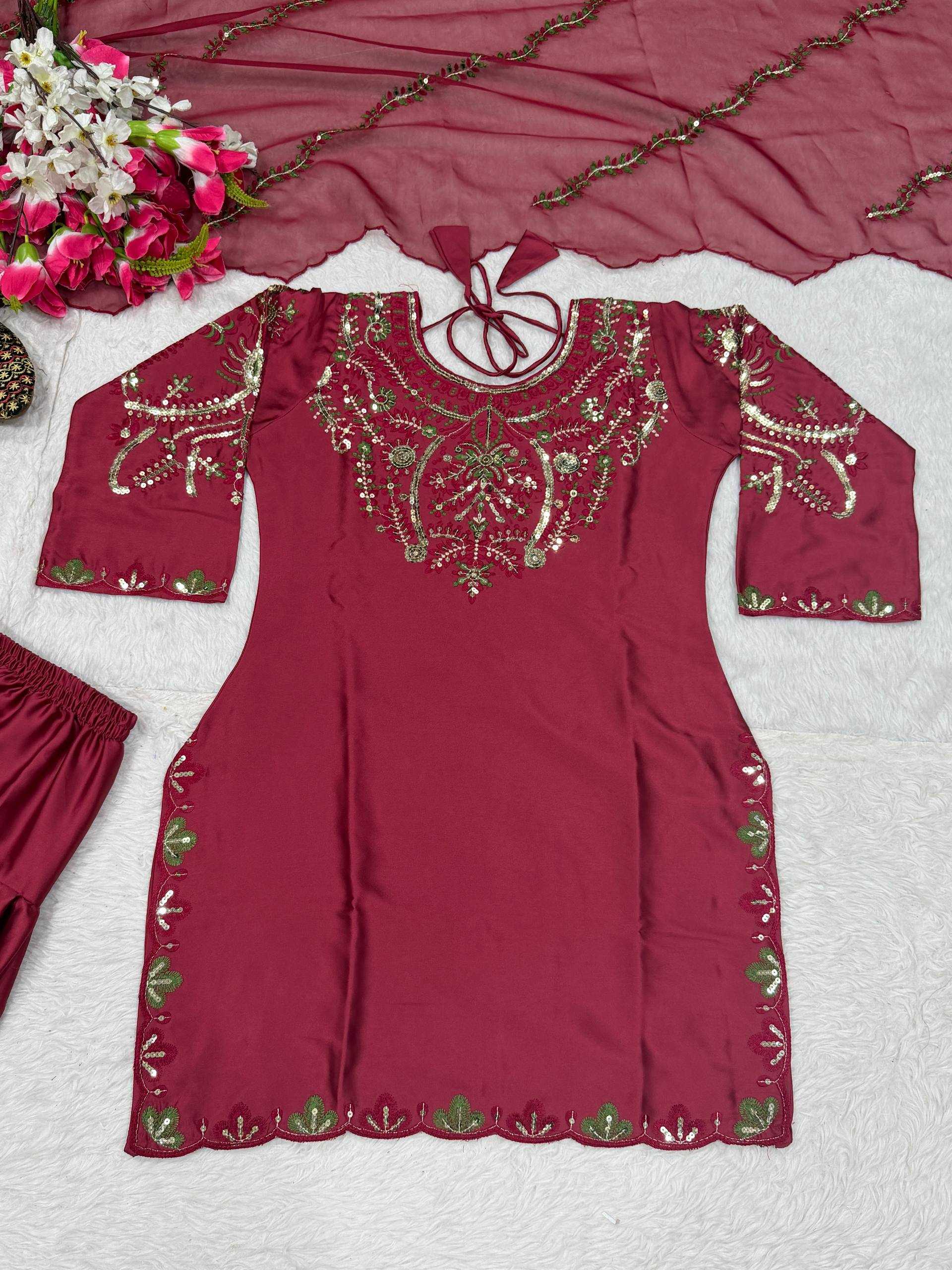 YNF Wholesale Japan Sartin Sharara Salwar Suits KESH515 1279 | Surat Manufacturer
