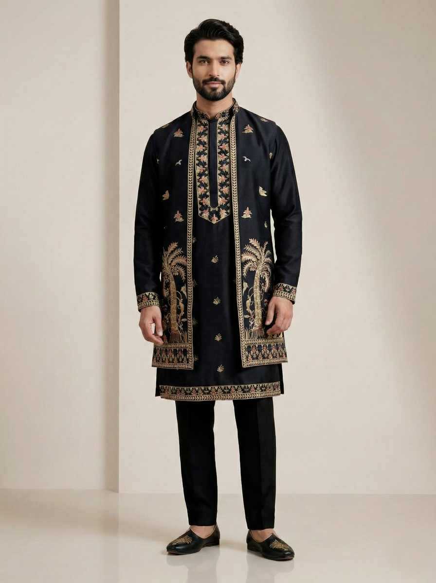 YNF Wholesale Japan Sartin Mens Kurta Pyjama RIN223 series-1786 to 1789 | Surat Manufacturer