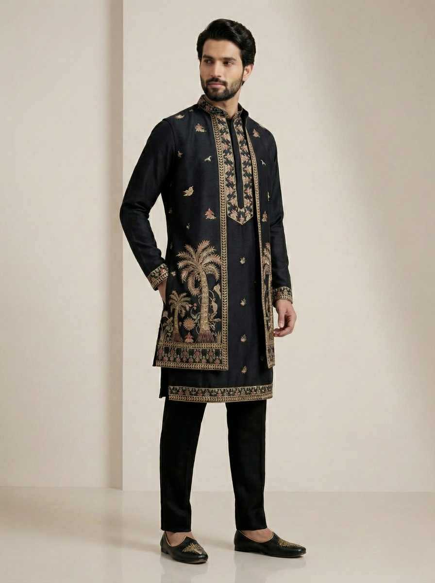 YNF Wholesale Japan Sartin Mens Kurta Pyjama RIN223 series-1786 to 1789 | Surat Manufacturer