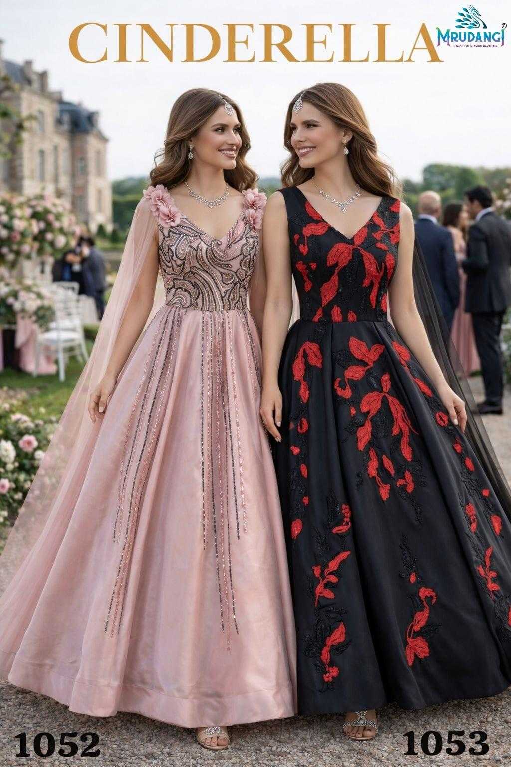 YNF Wholesale Jimmy Choo Party Gowns KESH481 CINDERELLA | Surat Manufacturer
