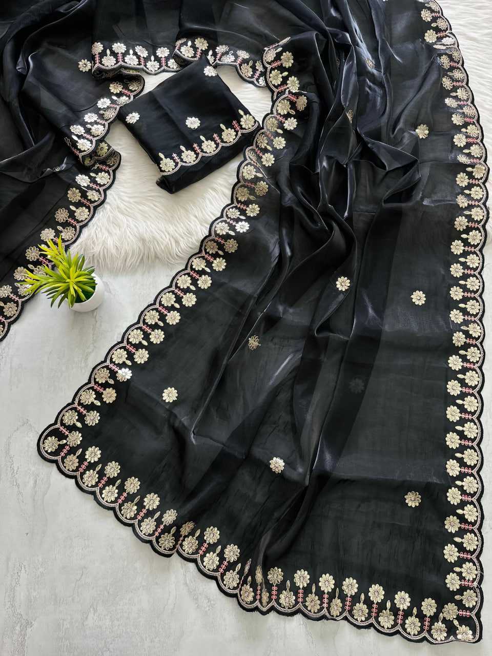 YNF Wholesale Jimmy Choo Jimmy Choo Sarees KESH549 178 | Surat Manufacturer