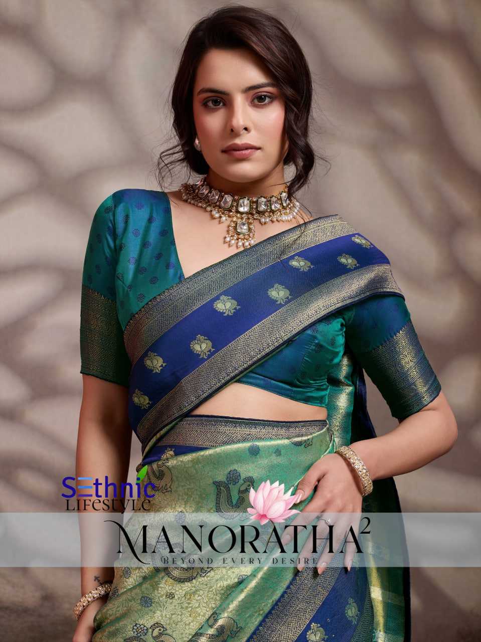 YNF Wholesale Kanjivaram Silk Kanjivaram Silk Sarees KESH113 Sethnic Lifestyle Manoratha vol-2 119001-10 | Surat Manufacturer