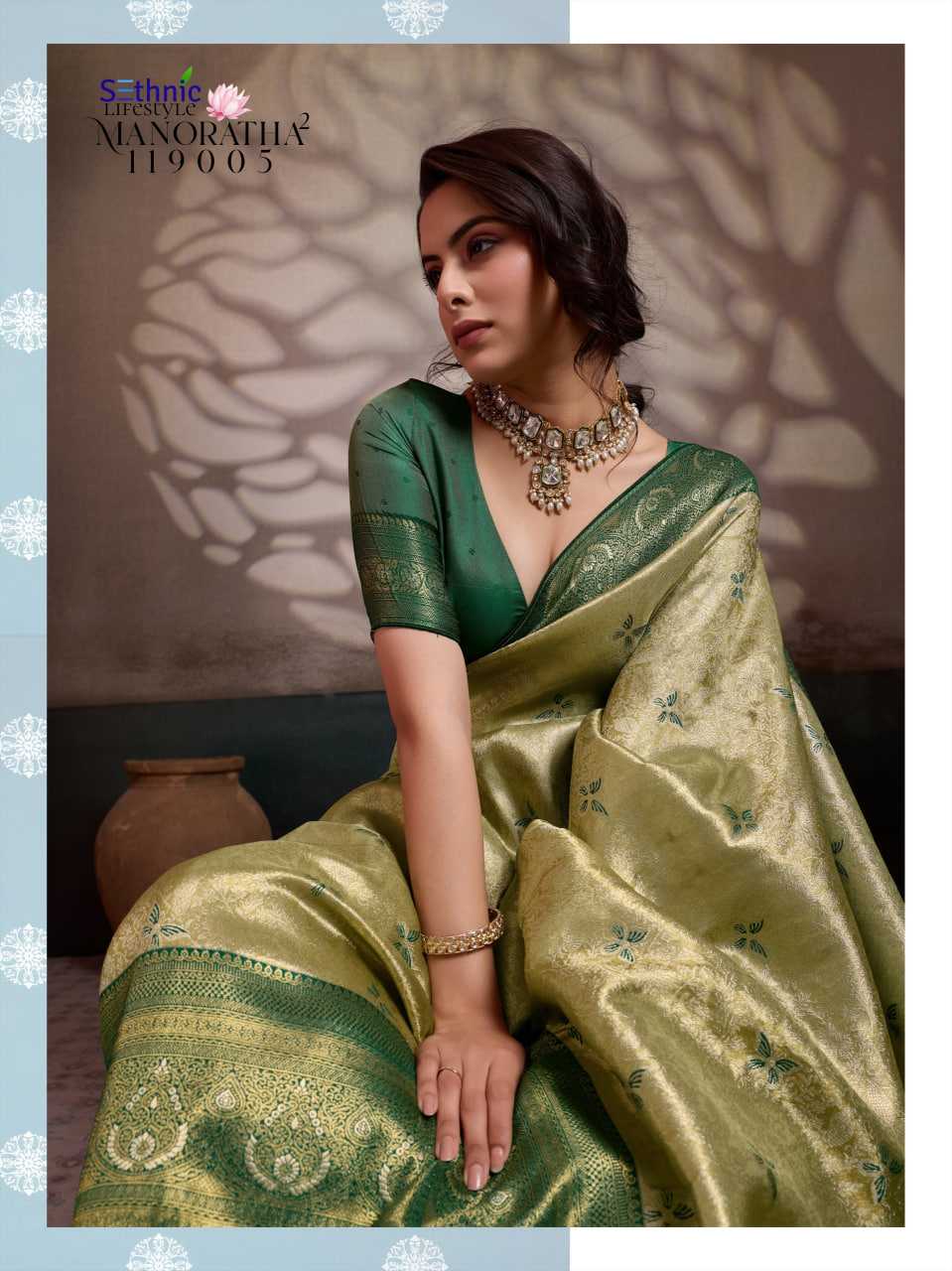 YNF Wholesale Kanjivaram Silk Kanjivaram Silk Sarees KESH113 Sethnic Lifestyle Manoratha vol-2 119001-10 | Surat Manufacturer