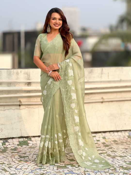 YNF Wholesale Kora Silk Kora Silk Sarees RIN116 FALAK | Surat Manufacturer