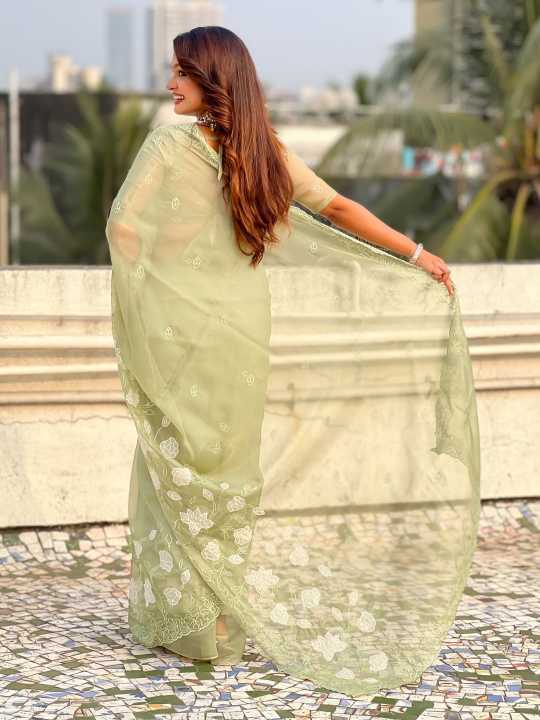 YNF Wholesale Kora Silk Kora Silk Sarees RIN116 FALAK | Surat Manufacturer