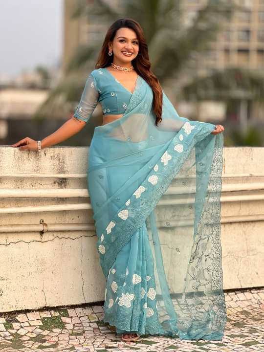 YNF Wholesale Kora Silk Kora Silk Sarees RIN116 FALAK | Surat Manufacturer