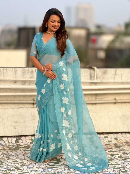 YNF Wholesale Kora Silk Kora Silk Sarees RIN116 FALAK | Surat Manufacturer
