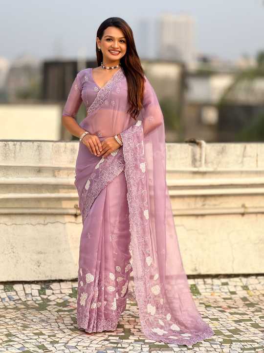 YNF Wholesale Kora Silk Kora Silk Sarees RIN116 FALAK | Surat Manufacturer