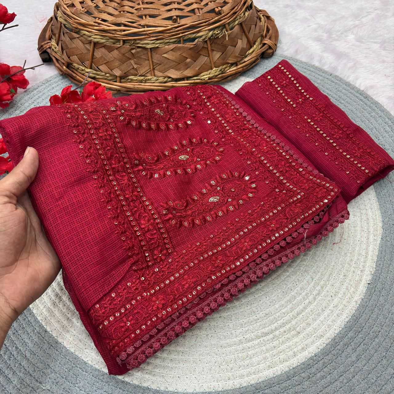 YNF Wholesale Kota Silk Soft Silk Sarees RIN134 KOTADI | Surat Manufacturer