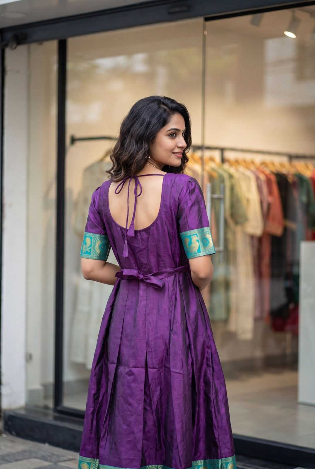 YNF Wholesale Lichi Silk Party Wear Gowns KESH481 Kalyani | Surat Manufacturer