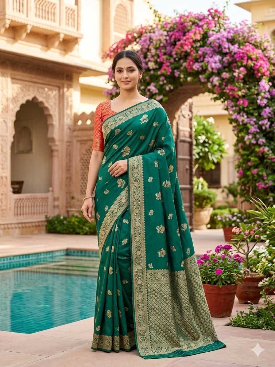 YNF Wholesale Lichi Silk Banarasi Silk Sarees KESH577 0038 | Surat Manufacturer