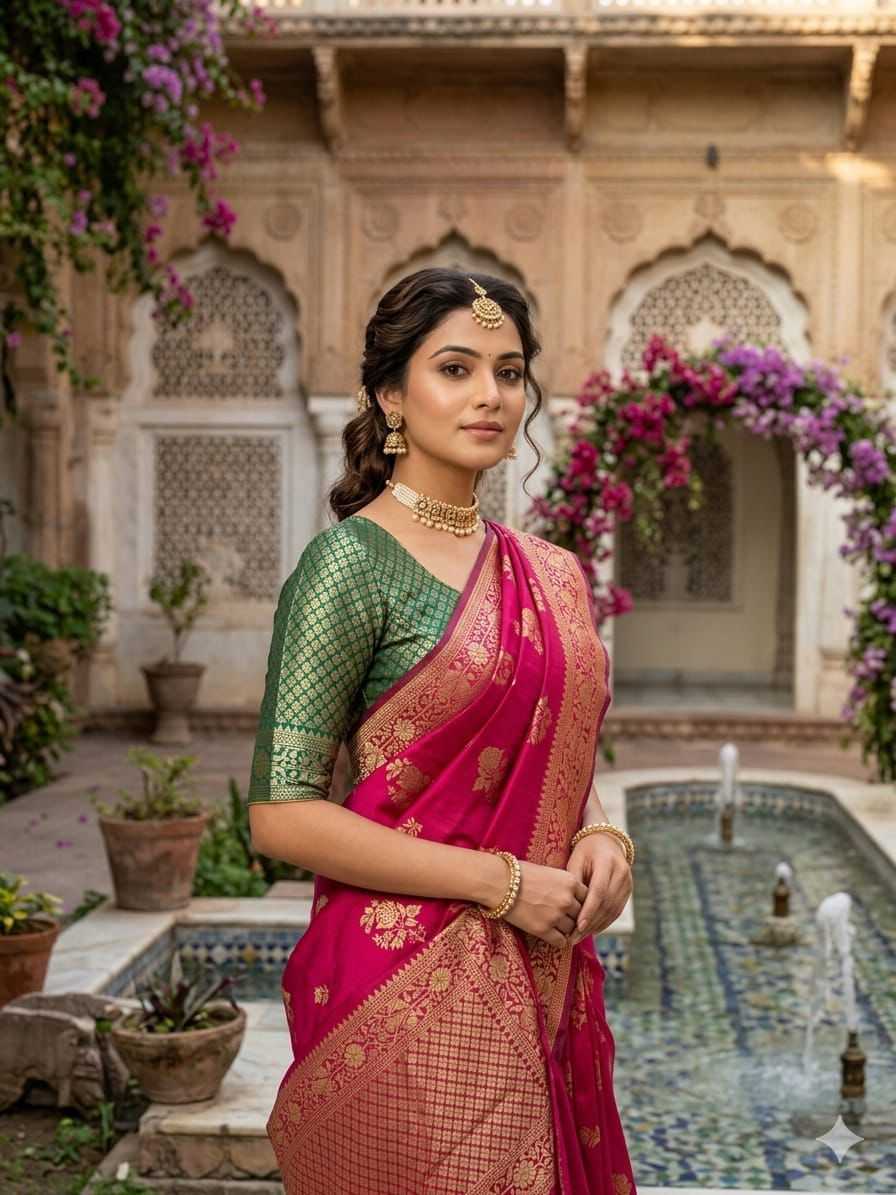 YNF Wholesale Lichi Silk Banarasi Silk Sarees KESH577 0038 | Surat Manufacturer