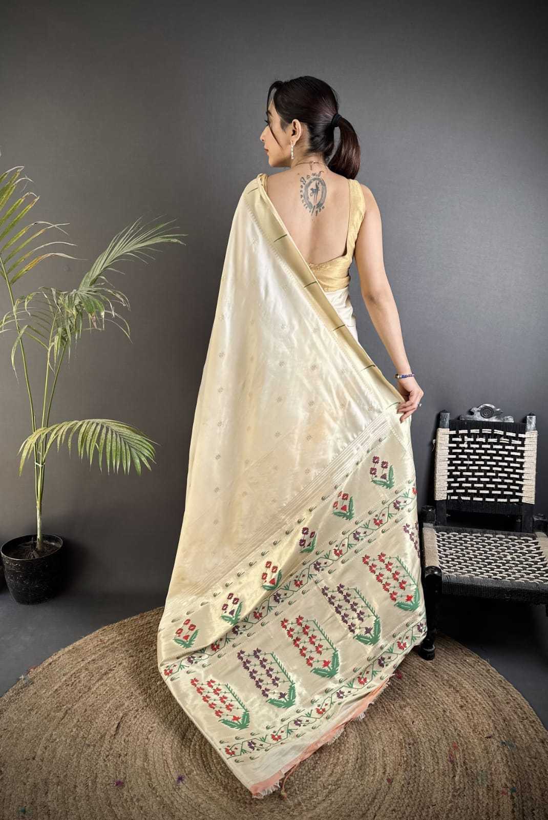 YNF Wholesale Lichi Silk Paithani Sarees KESH734 BAAWRI | Surat Manufacturer
