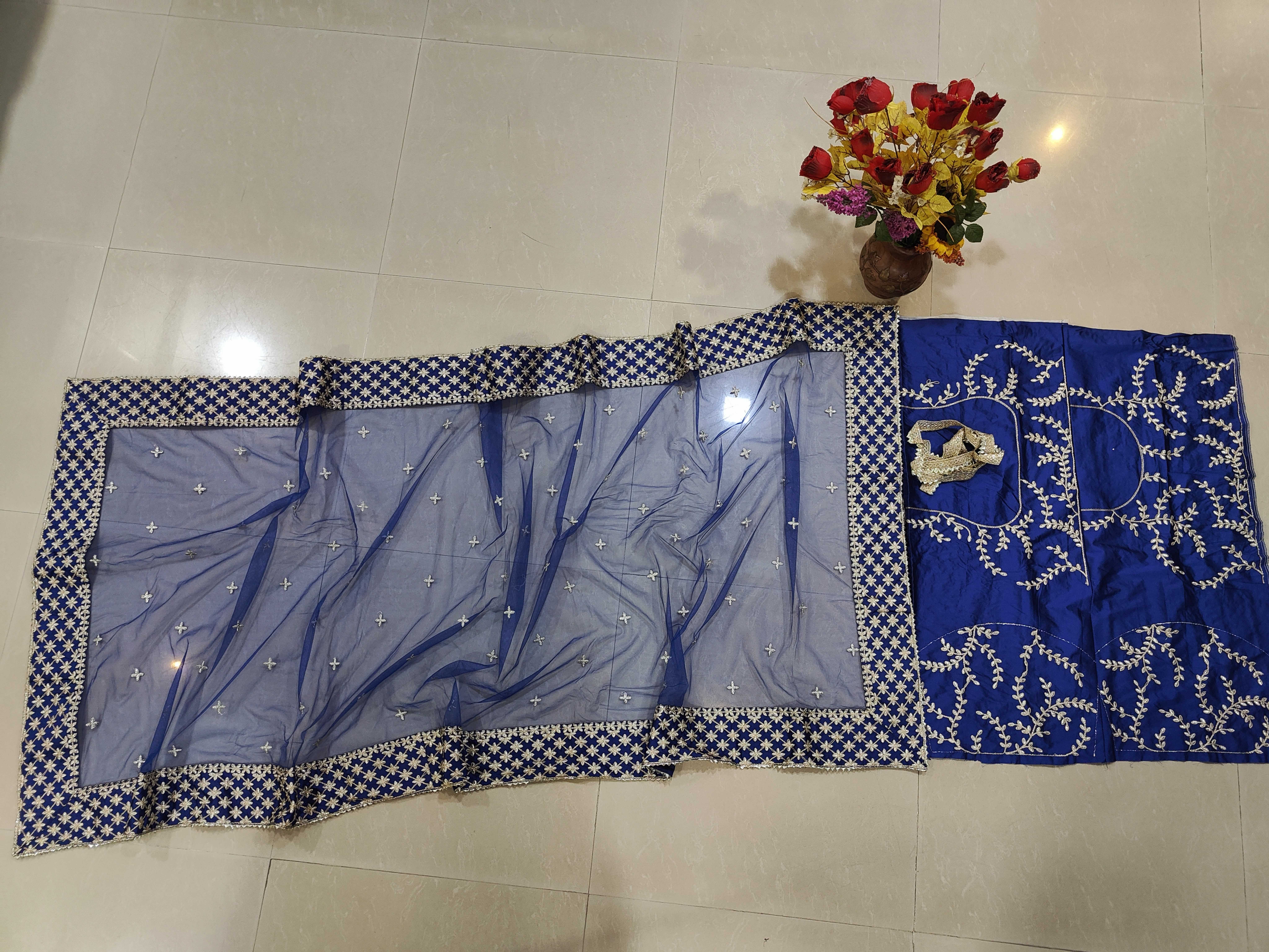 YNF Wholesale Malay Satin Silk Wedding Lehenga KESH108 E-015 | Surat Manufacturer