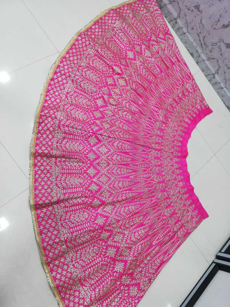 YNF Wholesale Malay Satin Silk Wedding Lehenga KESH108 E-015 | Surat Manufacturer