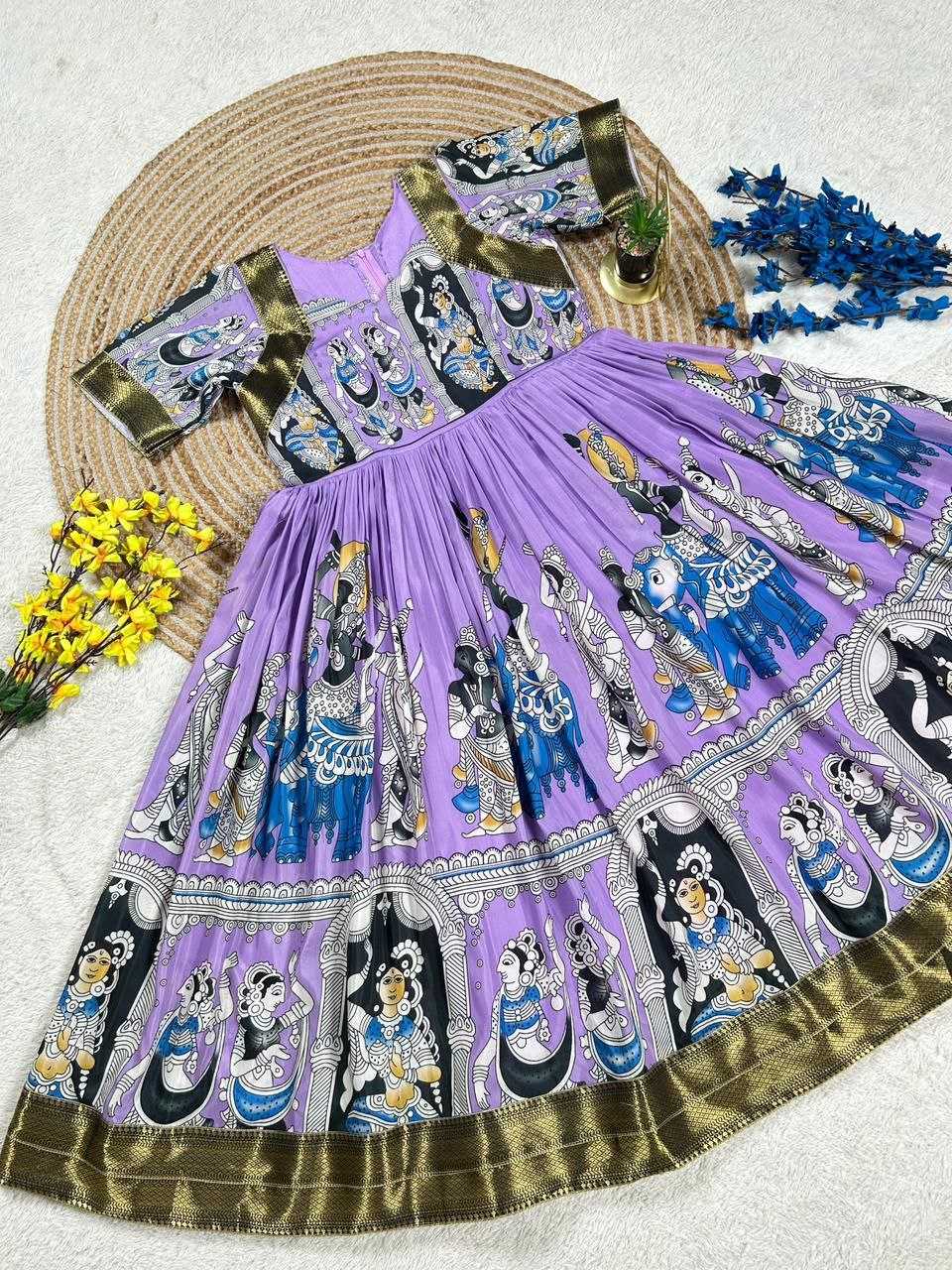YNF Wholesale Muslin Cotton Party Wear Gowns KESH539 Festive | Surat Manufacturer