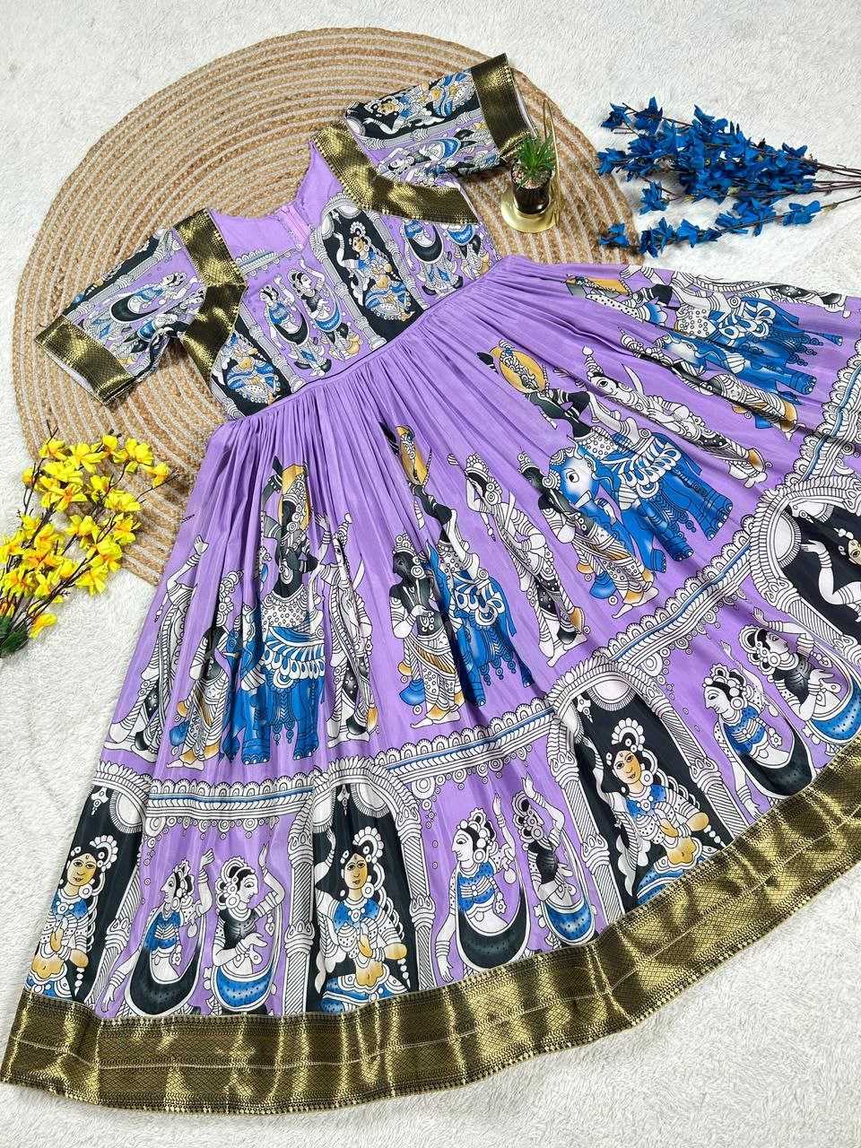 YNF Wholesale Muslin Cotton Party Wear Gowns KESH539 Festive | Surat Manufacturer